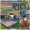 Generic Heavy-Duty Climbing Cargo Net for Children, 4.0 x 8.9 m, Outdoor Playground Safety Net view 3