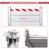 L 285 x H 60 cm Long TR Water Flood Barrier view 4