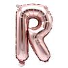 Rose Gold Foil Balloon Letter R - 80 cm view 1