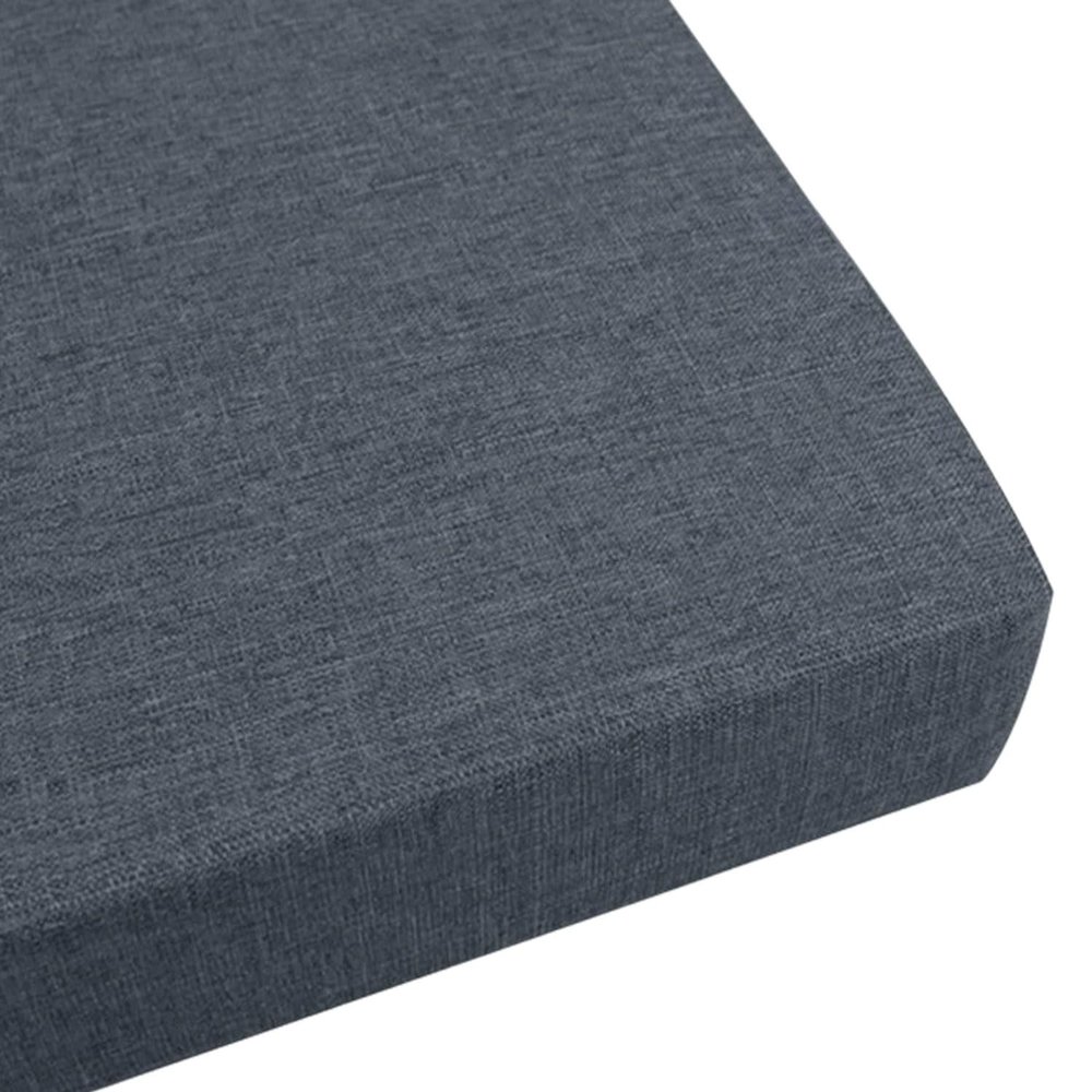 uyeoco 5 cm Thick Bench Cushion, Outdoor Bench Pad with Removable Linen Cover, Non-Slip, 30 x 30 cm (Y17)