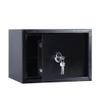 Safe with 3 Keys, Steel Furniture Safe for Home/Office, 4.6 L Wall Safe for Gold, Jewelry, Documents, Bills, Cash and Deeds, Waterproof (23 × 17 × 17 cm, Black) view 1