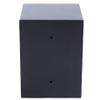 Safe with 3 Keys, Steel Furniture Safe for Home/Office, 4.6 L Wall Safe for Gold, Jewelry, Documents, Bills, Cash and Deeds, Waterproof (23 × 17 × 17 cm, Black) view 3