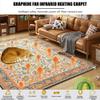 GAENZA Graphene Electric Heated Floor Mat, 50 × 80 cm, with Thermostat and Timer view 2