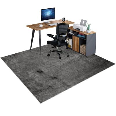 LXSDGVZD Office Chair Floor Mat for Hardwood Floors, 100 x 120 cm
