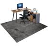 LXSDGVZD Office Chair Floor Mat for Hardwood Floors, 100 x 120 cm view 1