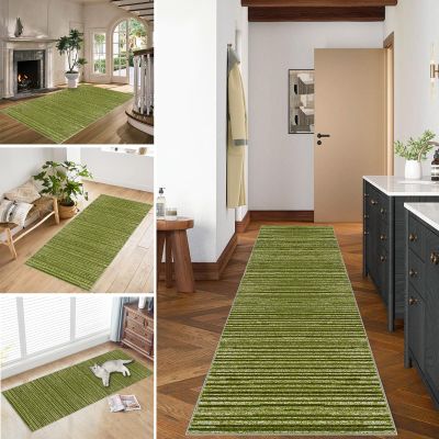 XUEGAIXIA Long Hallway Runner Rug, Washable Kitchen Runner, 65 x 480 cm