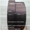 XLANDALYUEFA Heavy-Duty Nylon Webbing, Multicolor, 25/38 mm Wide, 4.518 m Long (Dark Green, 25 mm/5 Yards) view 3