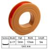 Self-Adhesive U-Shaped Furniture Edge Trim, Multiple Sizes (17 mm) view 2