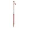 Swarovski Crystalline Ballpoint Pen, Teddy, Pink, Rose Gold-Tone Plated view 2