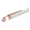 Swarovski Crystalline Ballpoint Pen, Teddy, Pink, Rose Gold-Tone Plated view 4