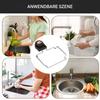 Generic Sink Strainer Basket, Foldable Food Catcher view 4