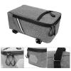 Akozon 5L Bicycle Rack Bag, Waterproof, for Cycling and E-Bikes (Gray) view 2