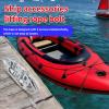 Stainless Steel Yacht Cleat, Precision Compact Marine Hardware view 2
