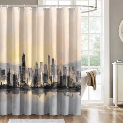 New York Cityscape Shower Curtain 180 x 240 cm