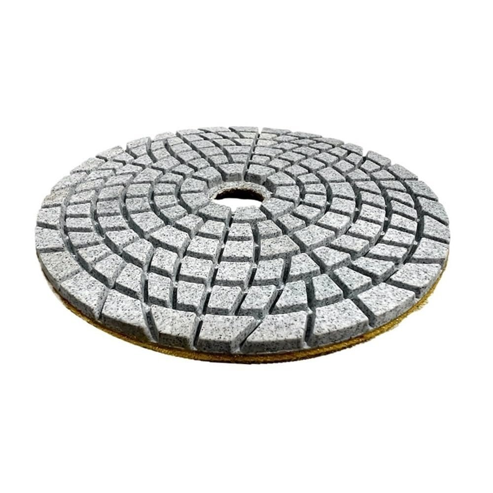 10-Piece Diamond Wet Polishing Pads, 3" and 4", for Marble, Granite and Concrete (10000x3IN)