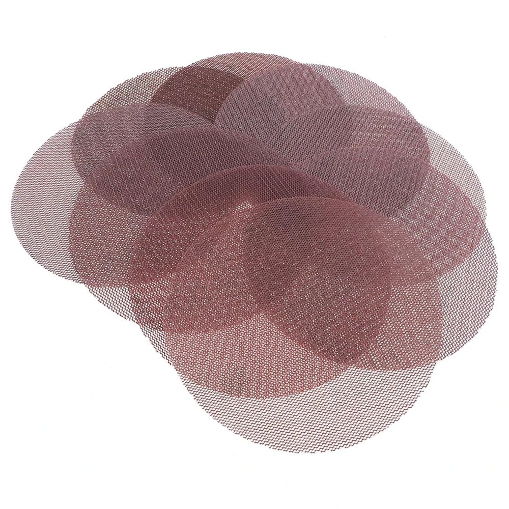 5-Inch Hook-and-Loop Mesh Sanding Discs, 125 mm, 80–1000 Grit, for Auto Paint, Metal and Wood (100 Grit, 5 Pieces)