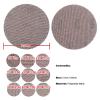 5-Inch Hook-and-Loop Mesh Sanding Discs, 125 mm, 80–1000 Grit, for Auto Paint, Metal and Wood (100 Grit, 5 Pieces) view 2