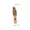 Brass Referee Whistle with Hanging Hole for Halloween Parties view 2