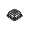Glass Window Protective Cover, Black Plastic, 4.8 x 4.8 x 2.2 cm, Replacement Part for Laser Level view 1