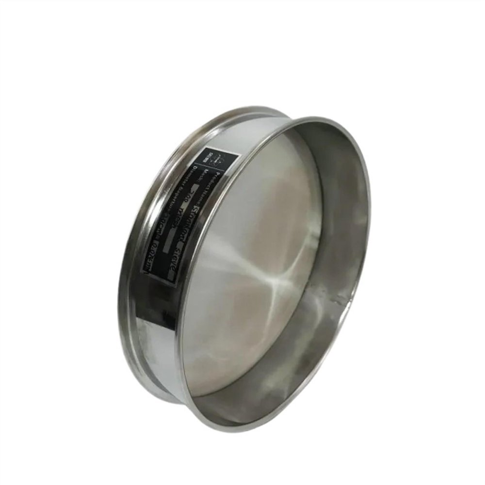 SHGUOMSC Laboratory Standard Test Sieve, Sample Test Sieve, Stainless Steel Chrome Frame, 20 cm, 12,200 Mesh Size (30 Mesh)