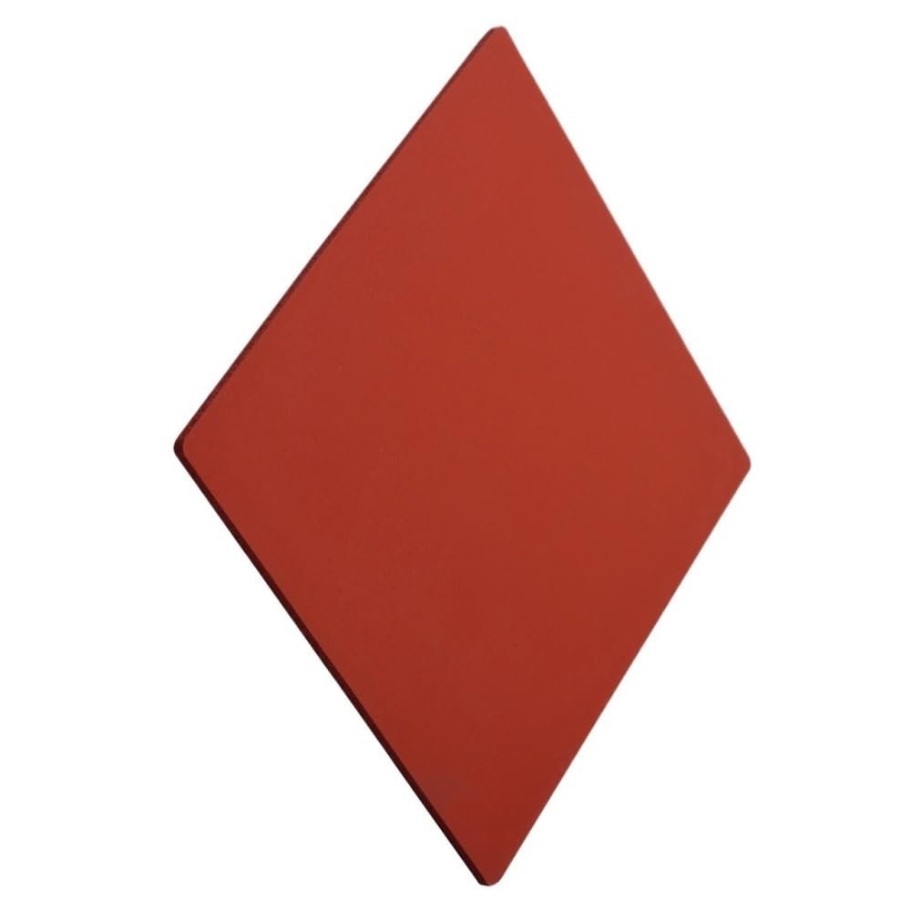 Heat-Resistant Silicone Foam Sheet, Red, 150 x 150 x 3 mm, 1 Piece