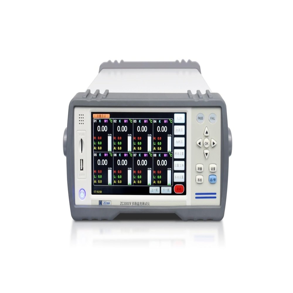 ZC3000V LCR Meter Multichannel Temperature Recorder, 8-Channel (ZC3000V-8)