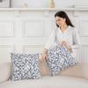 feelingyou Square Grid Throw Pillow Cover, 45 x 45 cm, Geometric Camo Blocks view 2