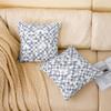 feelingyou Square Grid Throw Pillow Cover, 45 x 45 cm, Geometric Camo Blocks view 4