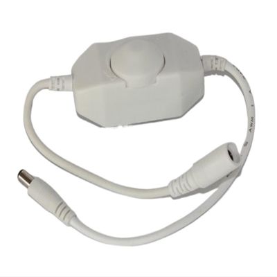 GNQUKEBWH 1-Piece LED Dimmer Switch, DC 12–24 V, 6 A, White