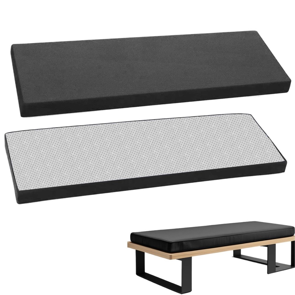 WLXFF Seat Cushion for Window Seat or Bay Window, Waterproof Washable Bench Cushion, Non-Slip, No. 16, 110 x 40 x 5 cm