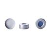 20 mm Aluminum Crimp Cap with PTFE/Silicone Septum for 10 mL/20 mL Chromatography Vials, 100-Pack (J-CS124) view 2