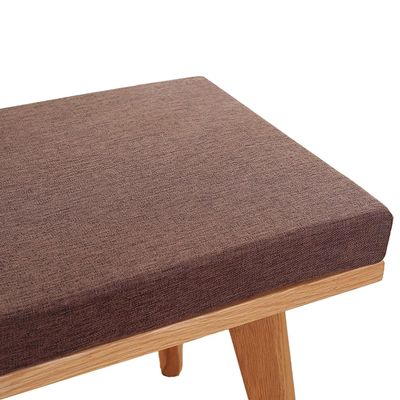 MSNCS Bench Cushion 110 x 50 x 5 cm, Coffee