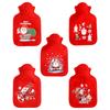 Christmas Hot Water Bottle with Santa Cover for Children view 1