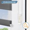 TFSKY Double Roller Blind, No Drilling, Anthracite, W 75 x H 200 cm view 4