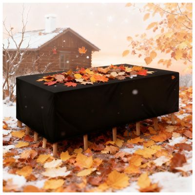 XDPBLM Waterproof Outdoor Furniture Cover, 290 x 145 x 90 cm, 420D Oxford Fabric