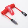 DRRI USB-C to USB-C Cable, 100W, 20Gbps, 4K/60Hz, Red view 2