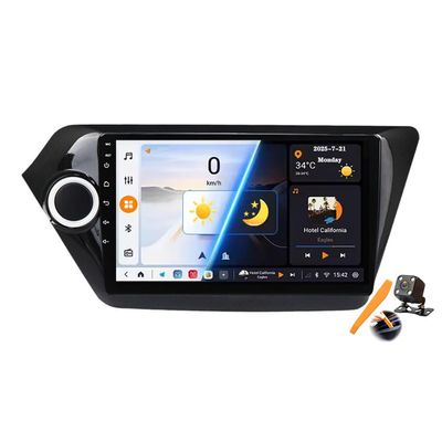 Y500S Android 15.0 2-DIN Stereo Replacement for K2/Rio 2011–2015, 9-Inch Car Tablet DVD Multimedia Player with GPS Navigation, FM, Bluetooth, Android Auto and CarPlay