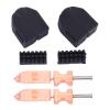 NOENNULL 2-Piece 0.4 mm Hotend Kit Replacement for 3D Printers, All-Metal Extruder with Quick-Release Nozzle, Silicone Cover and Brush view 3