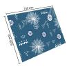SFArt Tempered Glass Stove Cover, 1-Piece, 70 x 52 cm, Cutting Board & Ceramic Cooktop Cover, Blue Pattern view 2