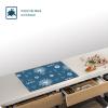 SFArt Tempered Glass Stove Cover, 1-Piece, 70 x 52 cm, Cutting Board & Ceramic Cooktop Cover, Blue Pattern view 4