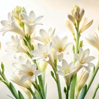 Sustainable Garden Gifts, Various Colors, Fast-Growing, Exclusive Outdoor Decoration, 6 Tuberose Bulbs