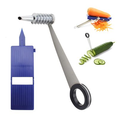 Potato Spiral Cutter, Stainless Steel, 10.8 × 4.3 cm