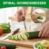 Potato Spiral Cutter, Stainless Steel, 10.8 × 4.3 cm view 4