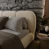 Chilly Möbel Design Savona Upholstered Bed 160x200 cm with Storage, Slatted Base and Headboard, Beige Bouclé view 3