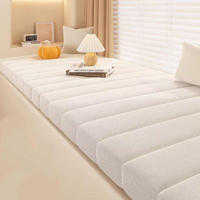 Yekuhe 6 cm Thick Bench Cushion, 60x40/160x40/90x30/180x55 cm, Washable Non-Slip Seat Pad