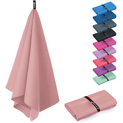 Fit-Flip Lightweight and Compact Microfiber Towels for Fitness and Sports