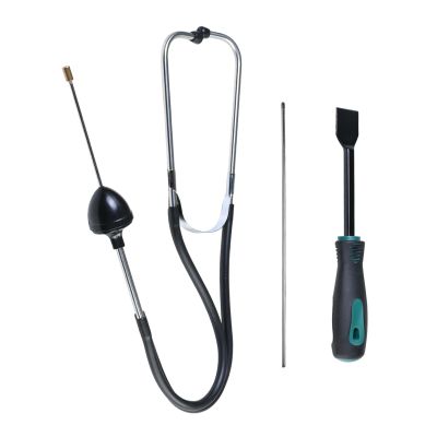 Engine Stethoscope for Vehicle Diagnostics with Cylinder Scraper