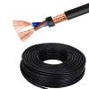 Electrical Copper Cable, 320 ft/650 ft RVVSP Flexible 2/4-Core Control Cable, 300 V PVC, Industrial Automation CNC, 1 mm² 2C (650 ft, 2 Rolls), 2.5 mm² 2C view 1