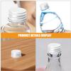Leak-Proof Aluminum Screw Caps, 100 Count, Silver view 3