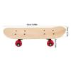DIY Blank Skateboard, Double-Sided Hand-Paintable Deck view 2